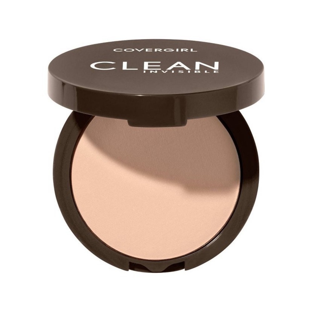 🍀5 for $25🍀 COVERGIRL Clean Invisible Pressed Powder # 135 Medium Light Compact